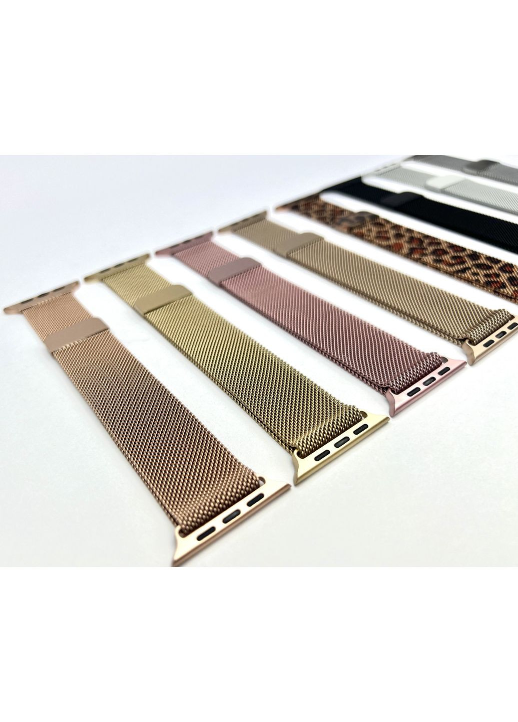 Ремінець Milanese Loop для Apple Watch металевий міланська петля на годинник 38 / 40 / 41 / 42 мм Золотий / Gold Milan (363977056)