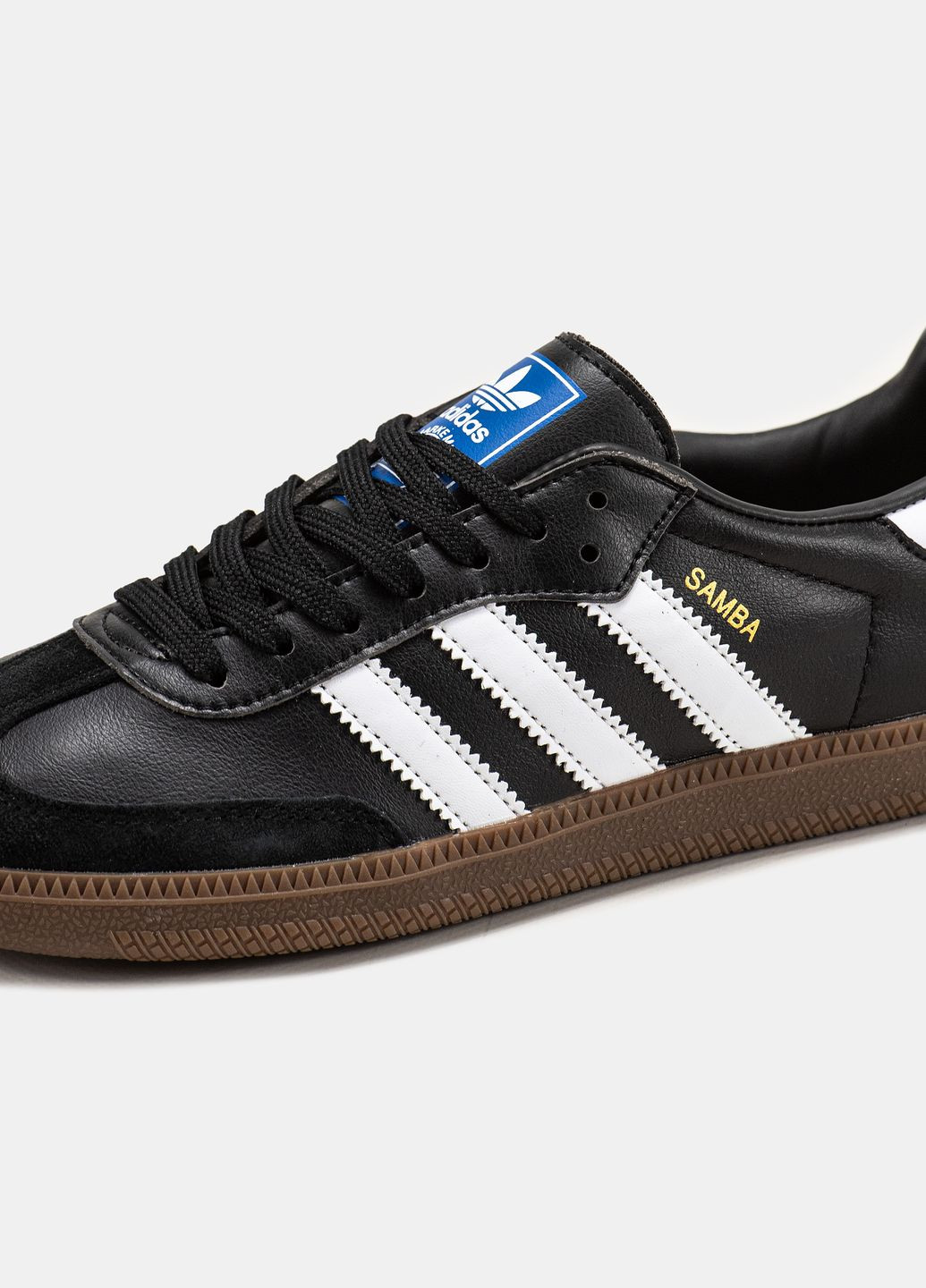 Кросівки жіночі і чоловічі Adidas Samba Vegan black | Адідас Самба Веган чорні No Brand чорні демісезони (315761787)