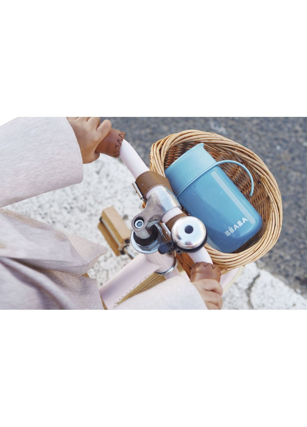 Поильник-непроливайка 360°, голубой, 340 мл () Beaba 913572 (337308649)