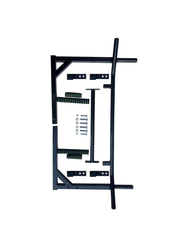 Турник-брусья настенный "Iron" NE-TR-2B 2 в 1 с мягкими ручками черный Newt (367988648)