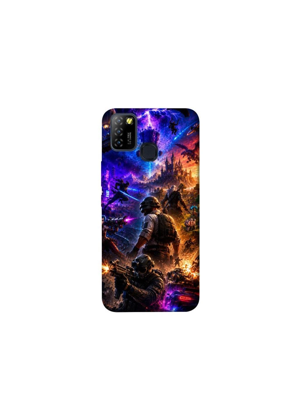 Чохол на Infinix Hot 10 Lite My Games Frontalka (396380162)