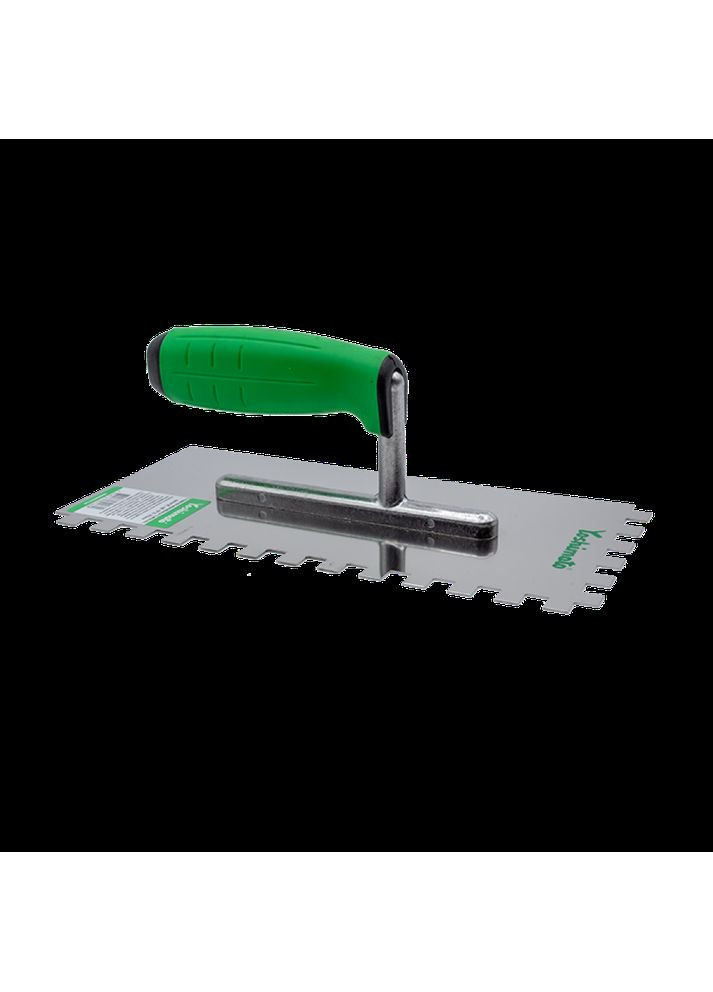 Гладилка нержавіюча, ручка 2К, зуб 12*12, 270мм Yoshimoto (365060424)
