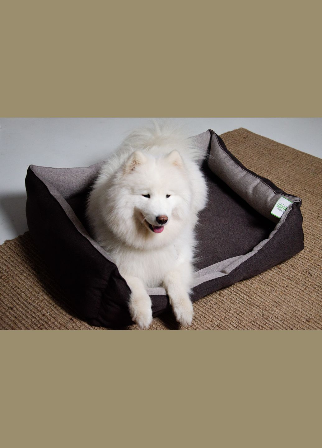 Лежак для собак Тоби №4 60 x 90 x 22 см (4820224212838) Lucky Pet (279572442)