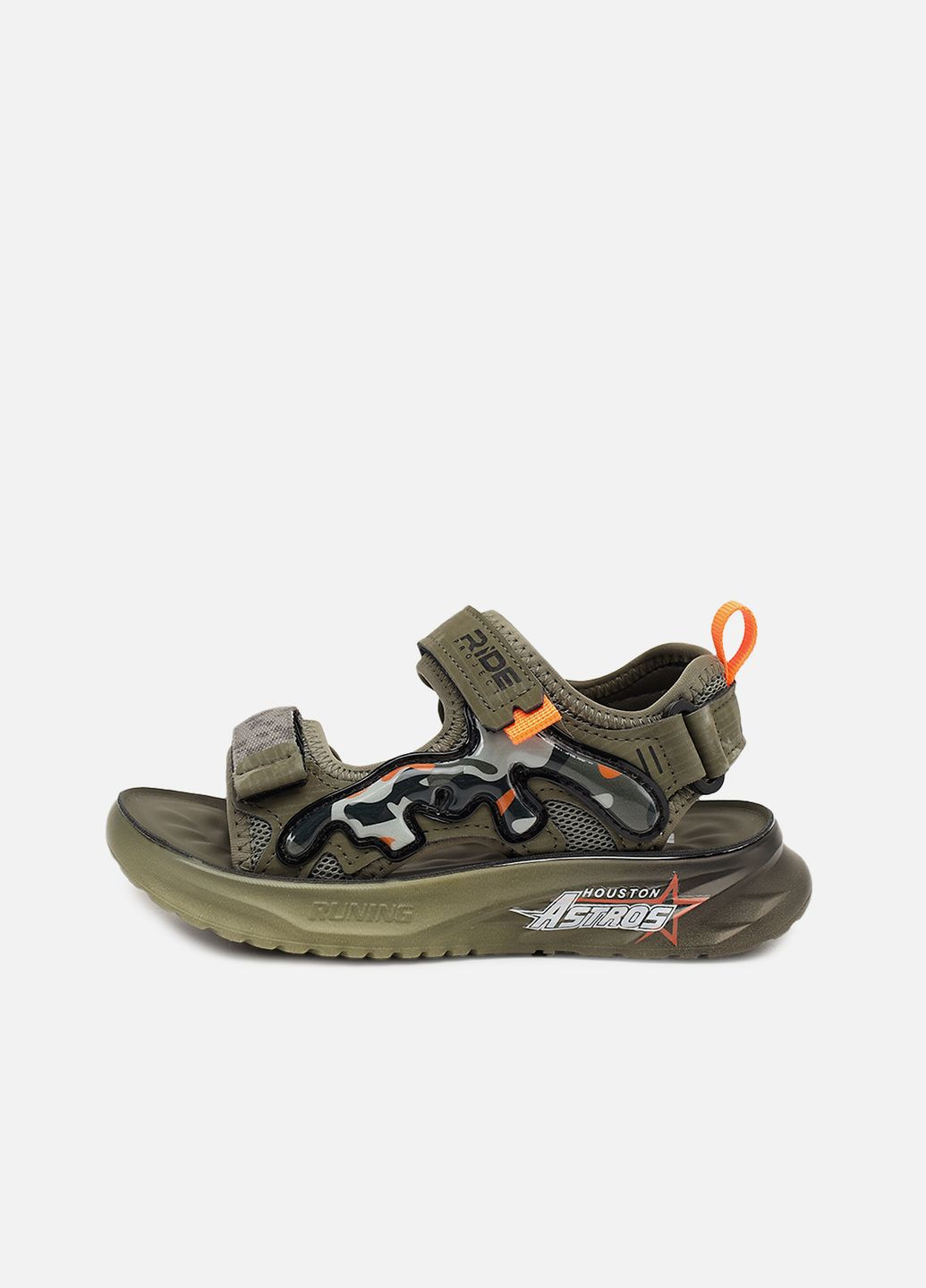 Хаки босоножки для мальчика цвет хаки цб-00269510 Buddy Sheep