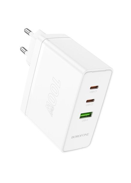 Сетевое зарядное устройство BN11 Imperial PD 100W (2Type-C/1USB) Borofone (337350466)