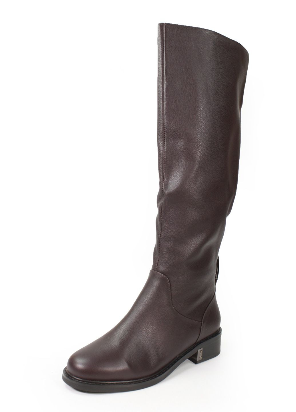 Бордовые осенние зимние ботфорты It-Girl