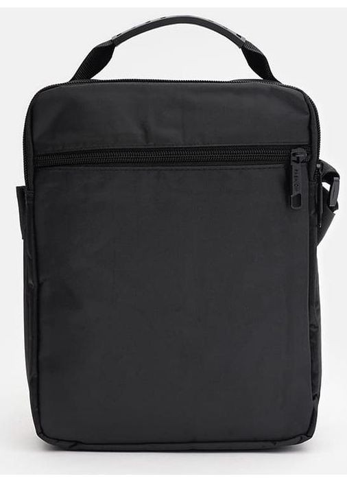 Сумка планшет через плечо текстильная мужская для документов и для телефона маленькая Черный 40246 Monsen (361348708)