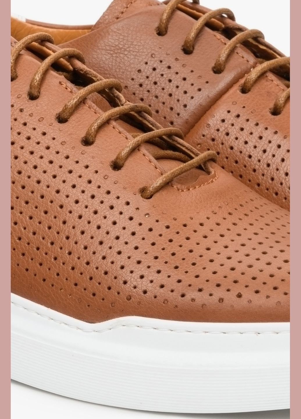 Світло-оранжеві кеди низькі, колір рудий Estro