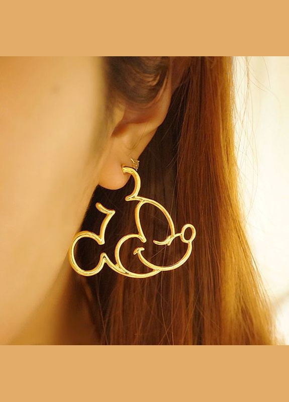 Сережки Mickey Mouse у вигляді Міккі Мауса No Brand (339104005)