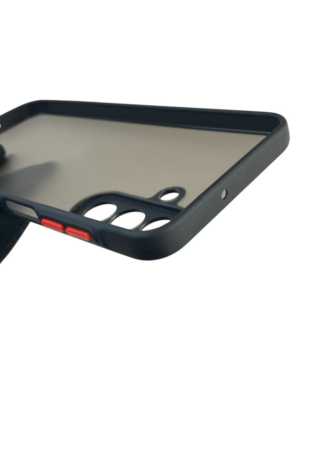 Чехол для телефона Galaxy A26 (SM-A266) с 3D принтом бантиков с высокими бортами на самсунг а26 черный Samsung (366387184)