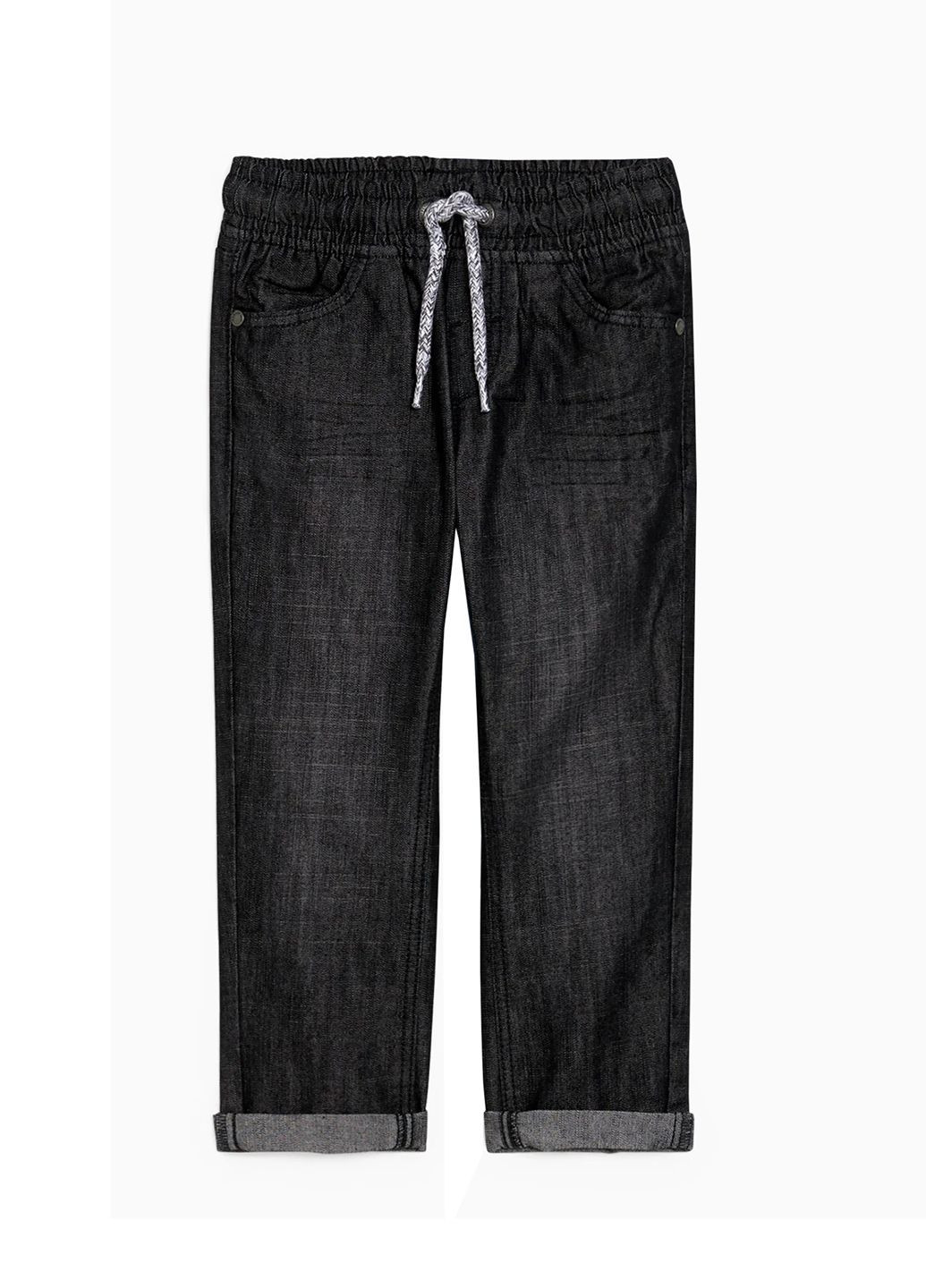 Серые демисезонные прямые джинсы на шнурке C&A