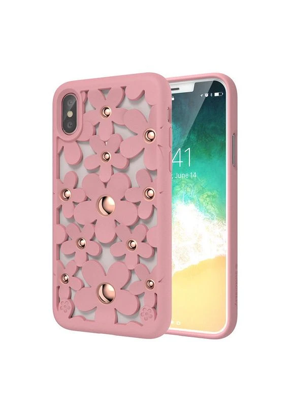 Чехол Fleur для iPhone X розовый (GS-81-146-18) SwitchEasy (352506891)