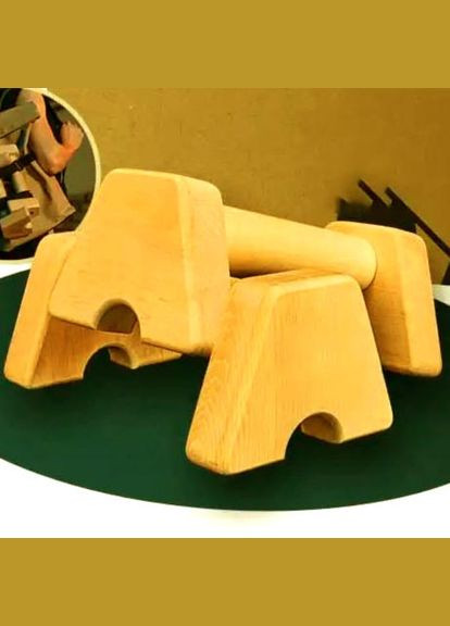 Балансовые паралетсы из дерева Оливар 23 карри (БЛП-231403) No Brand (328224788)