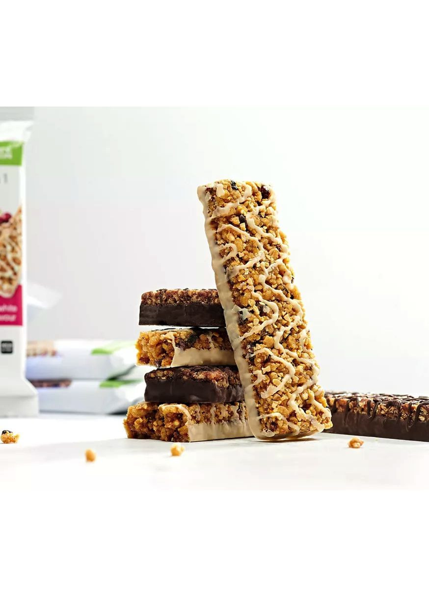 Експрес-батончик збалансований зі смаком журавлини та білого шоколаду, 392 г Herbalife (360771839)