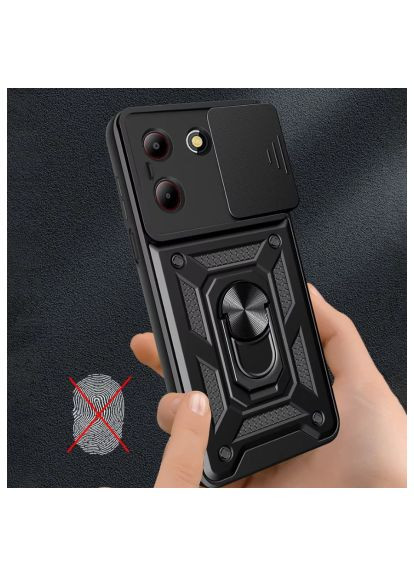 Чохол до мобільного телефона (712172) BeCover Military ZTE Blade A54 Black (366160327)