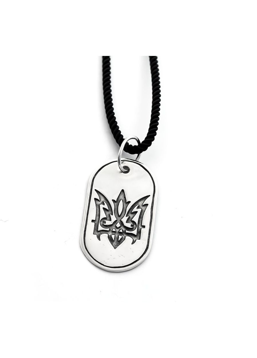 Кулон трезуб 5702 Maxi Silver (337133377)