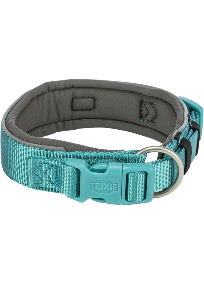 Ошейник для собак Premium S–M 33–42 см 35 мм (аква-графит) экстраширокий Trixie (328925136)