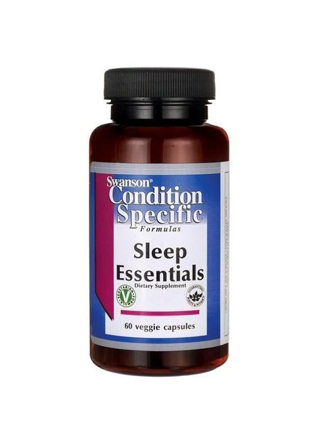 Добавка для сну, Sleep Essentials,, 60 капсул Swanson (364311192)