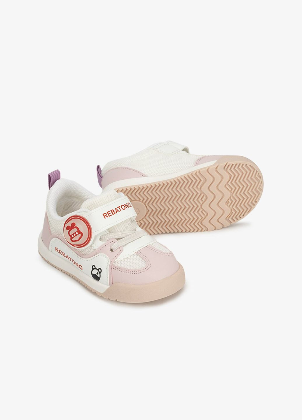 Розовые всесезонные кроссовки для девочки 0706c-1 розовый shop (2000990983800) Stepln