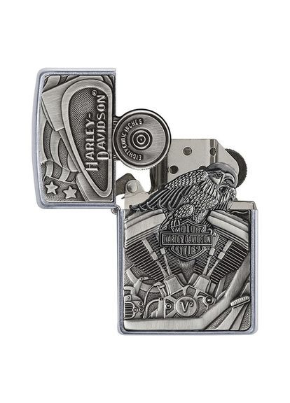 Запальничка 207 Harley-Davidson Motor Flag Zippo (322000338)