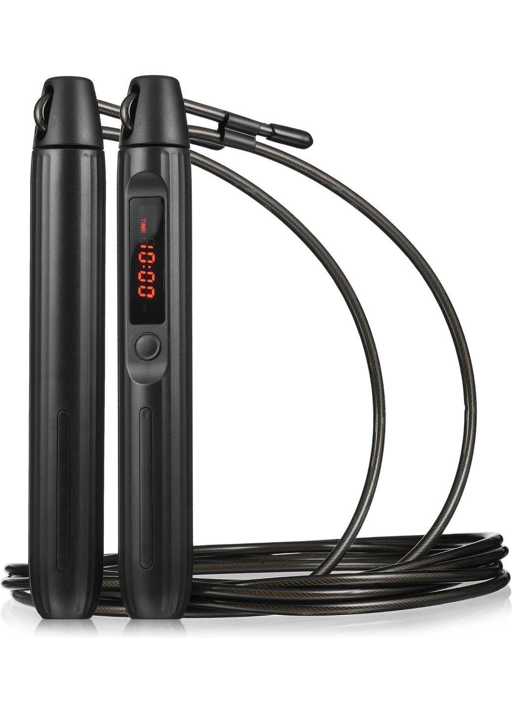 Умная скакалка Smart с дисплеем и Bluetooth черная Gymtek (367959924)