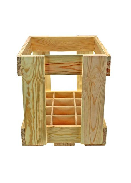 Ящик для перенесення напоїв з дерева Августин бланже (ЯДП-001701) No Brand (328911790)