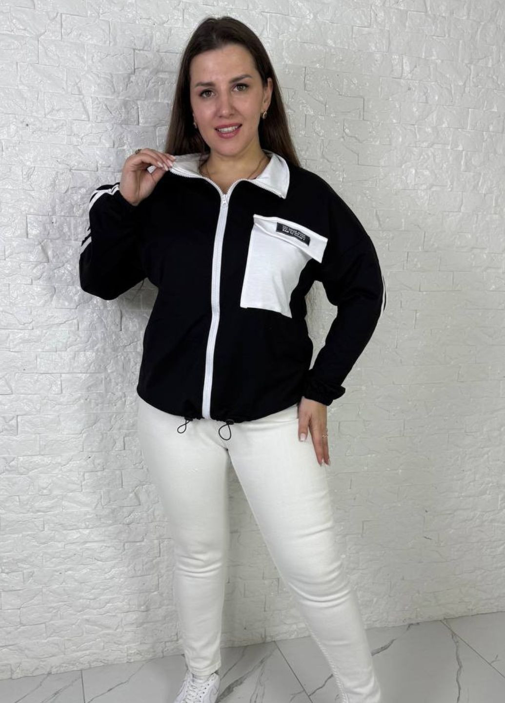 Спортивна кофта на блискавці Tik-Tak (340163631)