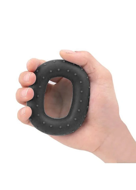 Еспандер кистьовий силіконовий PP-4337 Hand Grip Hard 30 кг. Чорний PowerPlay (362915986)
