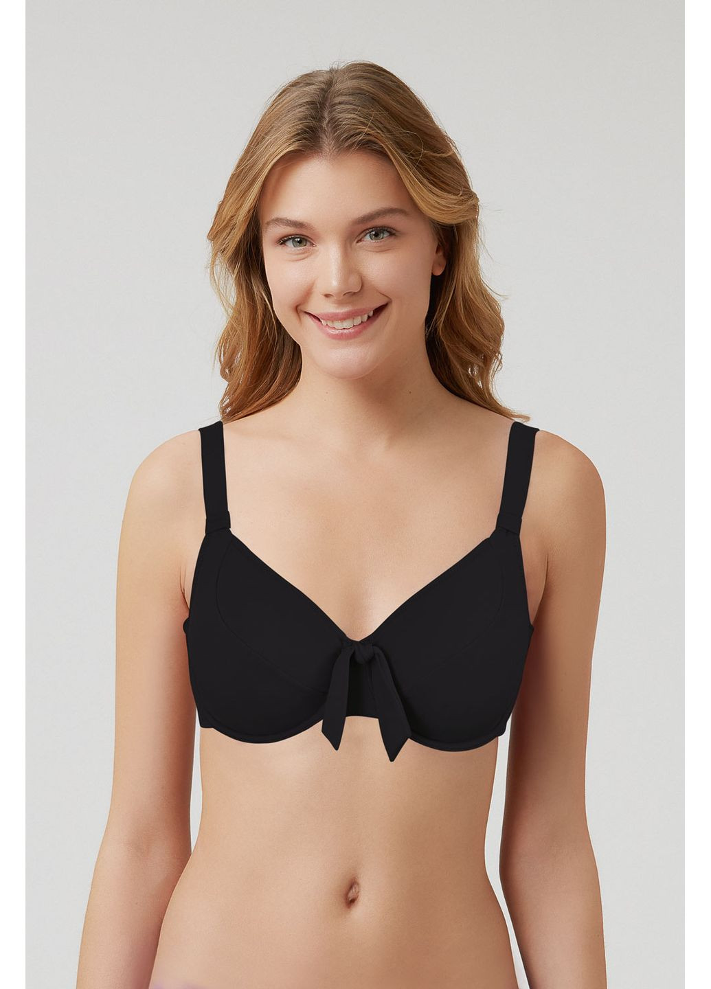 Чорний ліф, колір чорний, розмір 48 Kom Сабіна