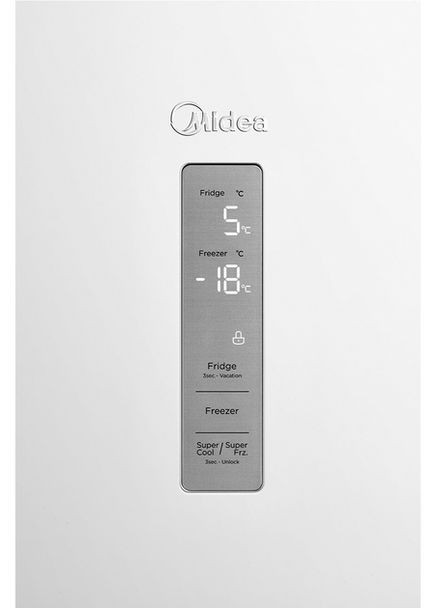 Холодильник MDRB470MGF01O (, дисплей) Midea