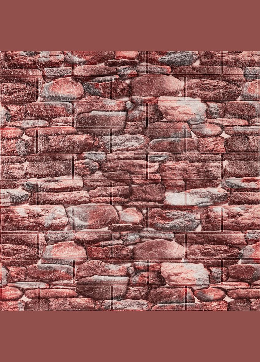 Самоклеящаяся декоративная 3D панель 700х770х5мм Матовый камень (060M) SW-00000635 Sticker Wall (327089650)