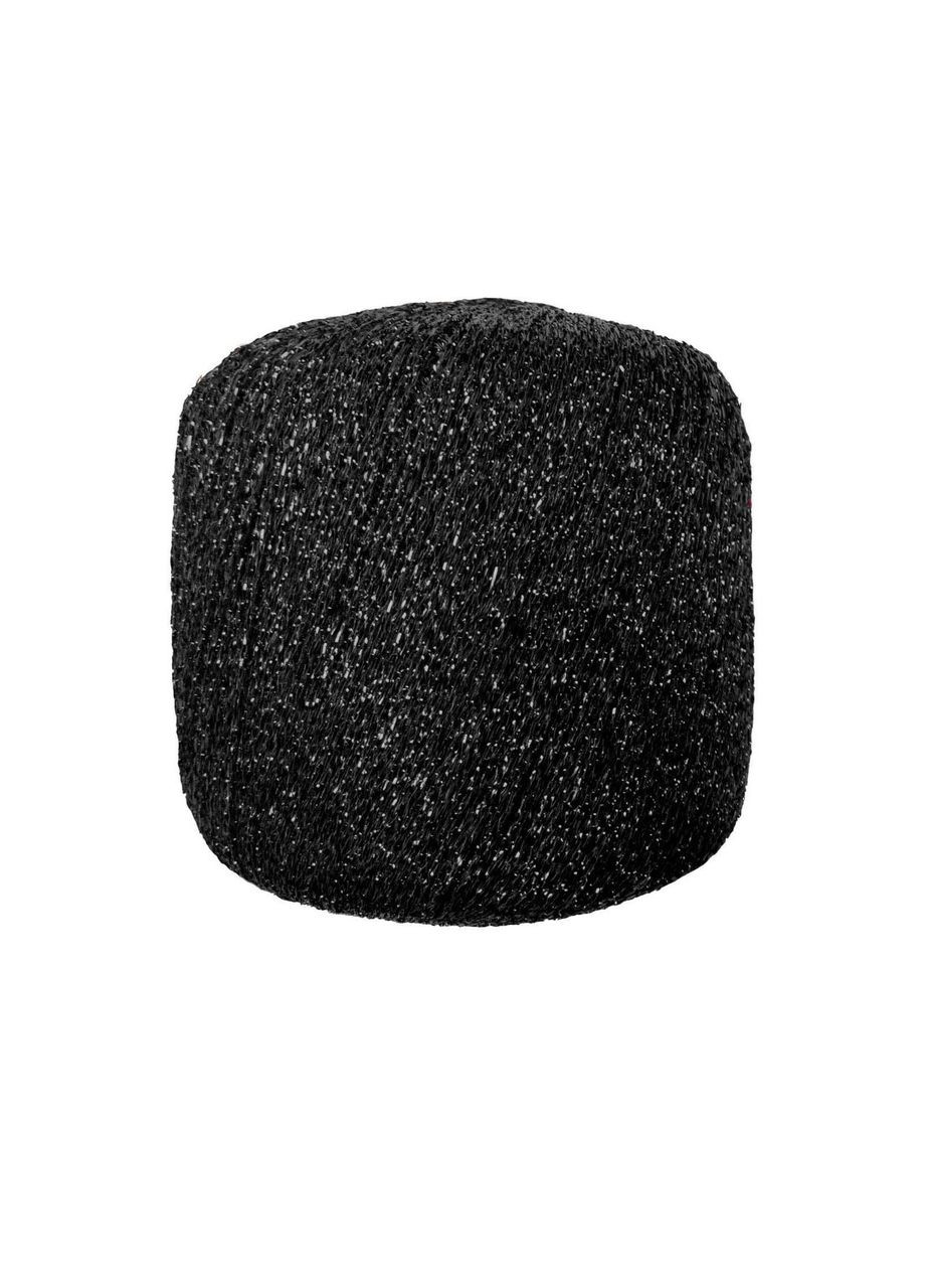Пряжа New Glitter Lano Gatto Нью Глиттер Италия № 8591 черный Lana Gatto (365830040)