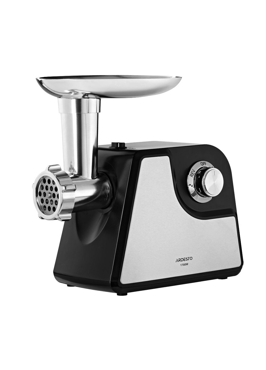 Мясорубка MGL-1790R Black/Gray, 1700Вт, 2 диска, насадка для томатов, для домашних колбас, производительность 1.6 кг/мин, реверс Ardesto (364872076)