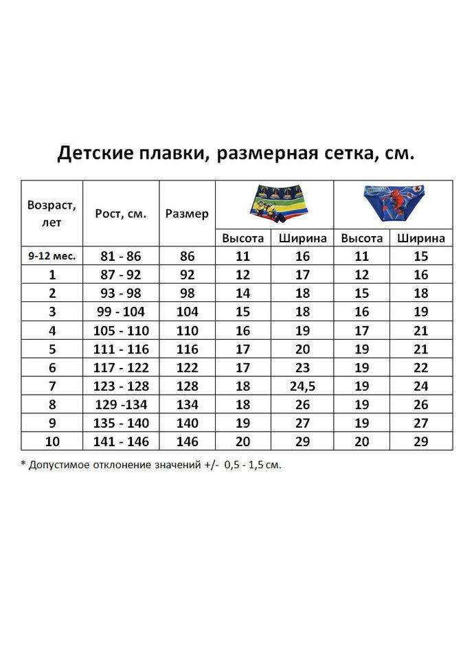 Детские плавки Sport Line (344467392)