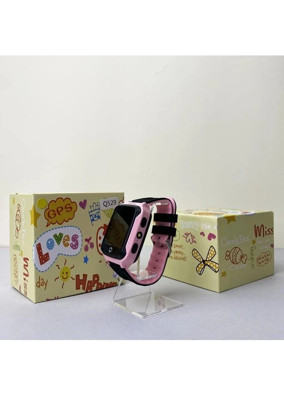 Дитячий годинник Q529 (Рожевий) Smart Watch (388345795)