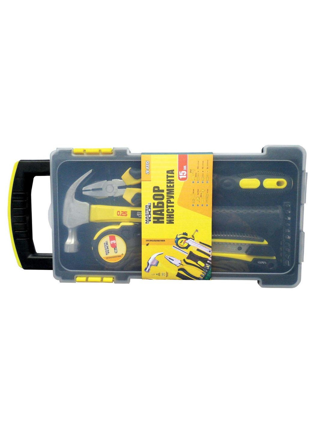 Набір інструменту 15 од. (78-0315) Mastertool (342122248)