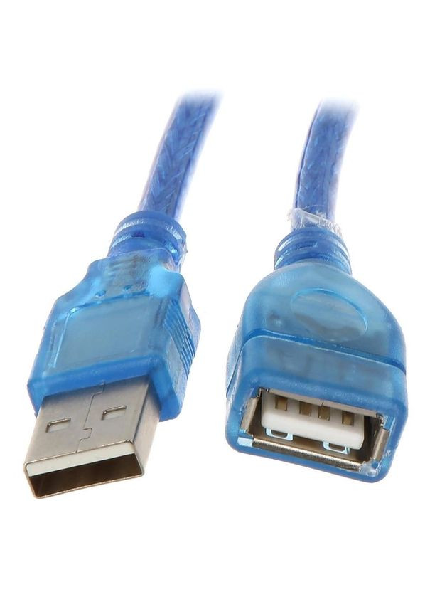 Кабель удлинитель USB AM-AF 1.5 m blue UKC (317192225)