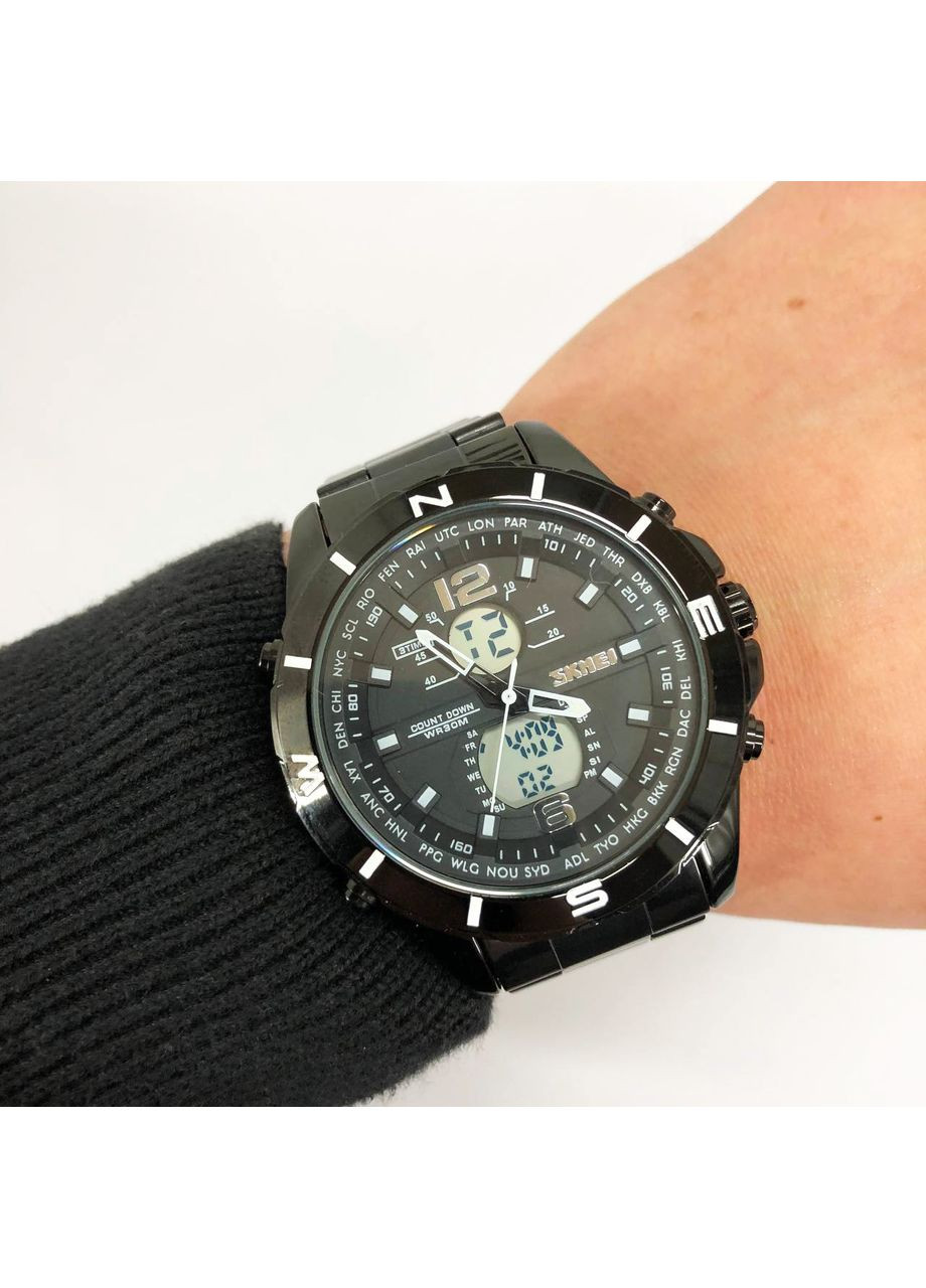 Водостойкие тактические часы 1670BKWT, Специальные часы для армии, DQ-634 Skmei (352770701)