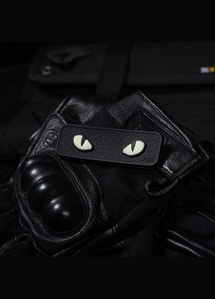 Нашивка Cat Eyes 3D PVC Black M-TAC (315047172)