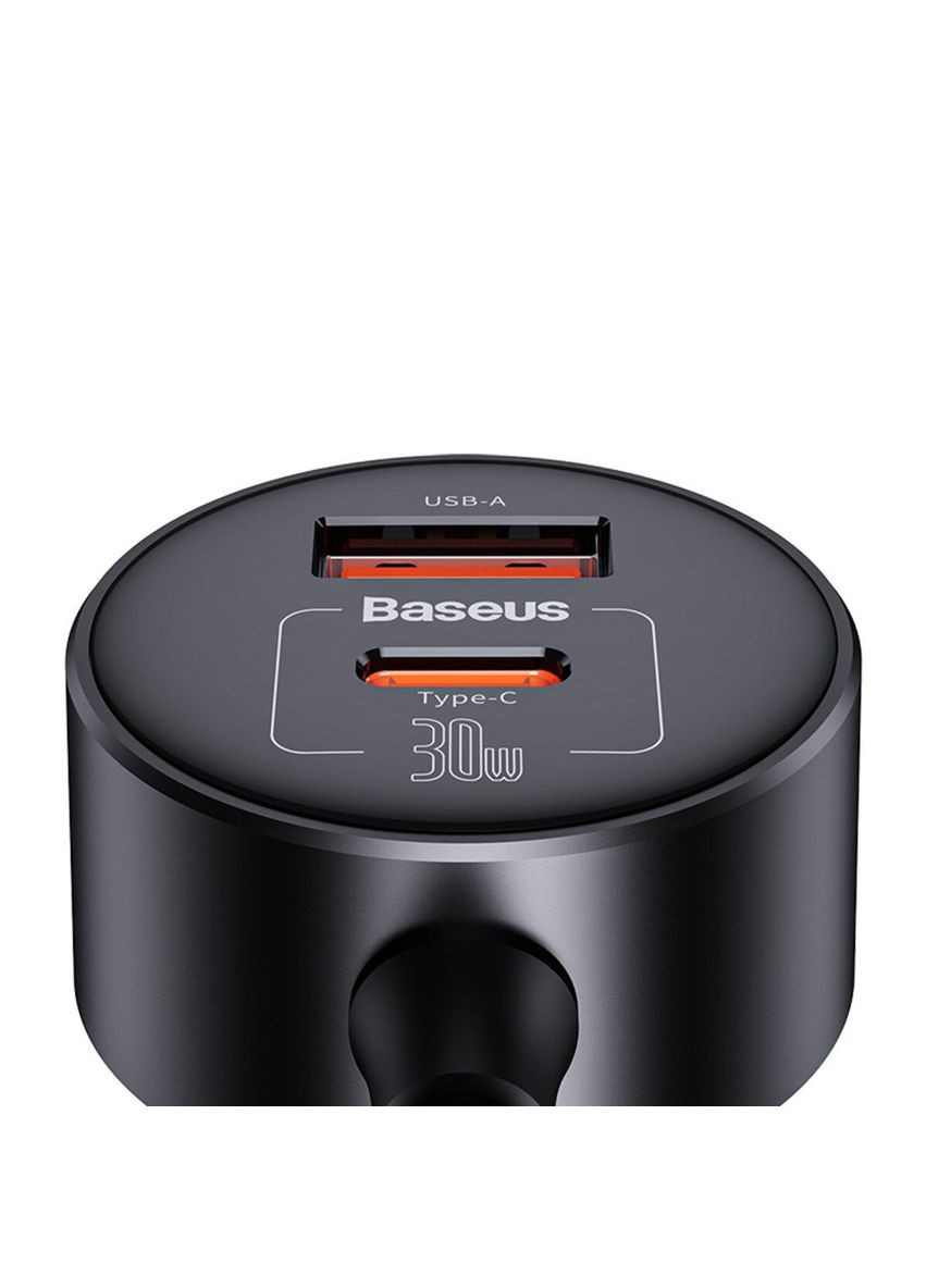 Автомобільний зарядний пристрій High Efficiency Pro 1-for-2 Car Cigarette Lighter 30W Cosmic Baseus (361232252)