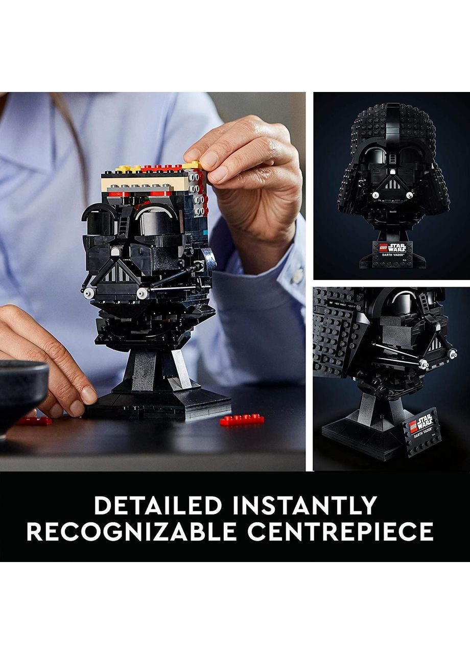 Конструктор Шолом Дарта Вейдера Стар Варс Star Wars Darth Vader 75304 Lego (372012526)