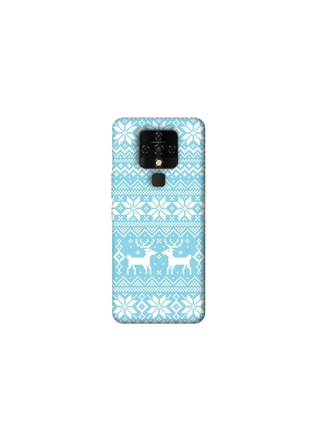 Чохол на TECNO Camon 16 SE Новорічний v10 Frontalka (354201080)