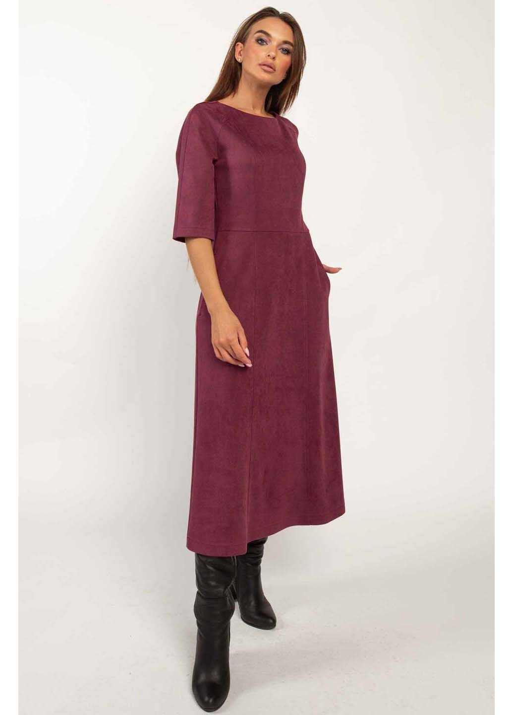 Фіолетова кежуал сукня Ри Мари однотонна