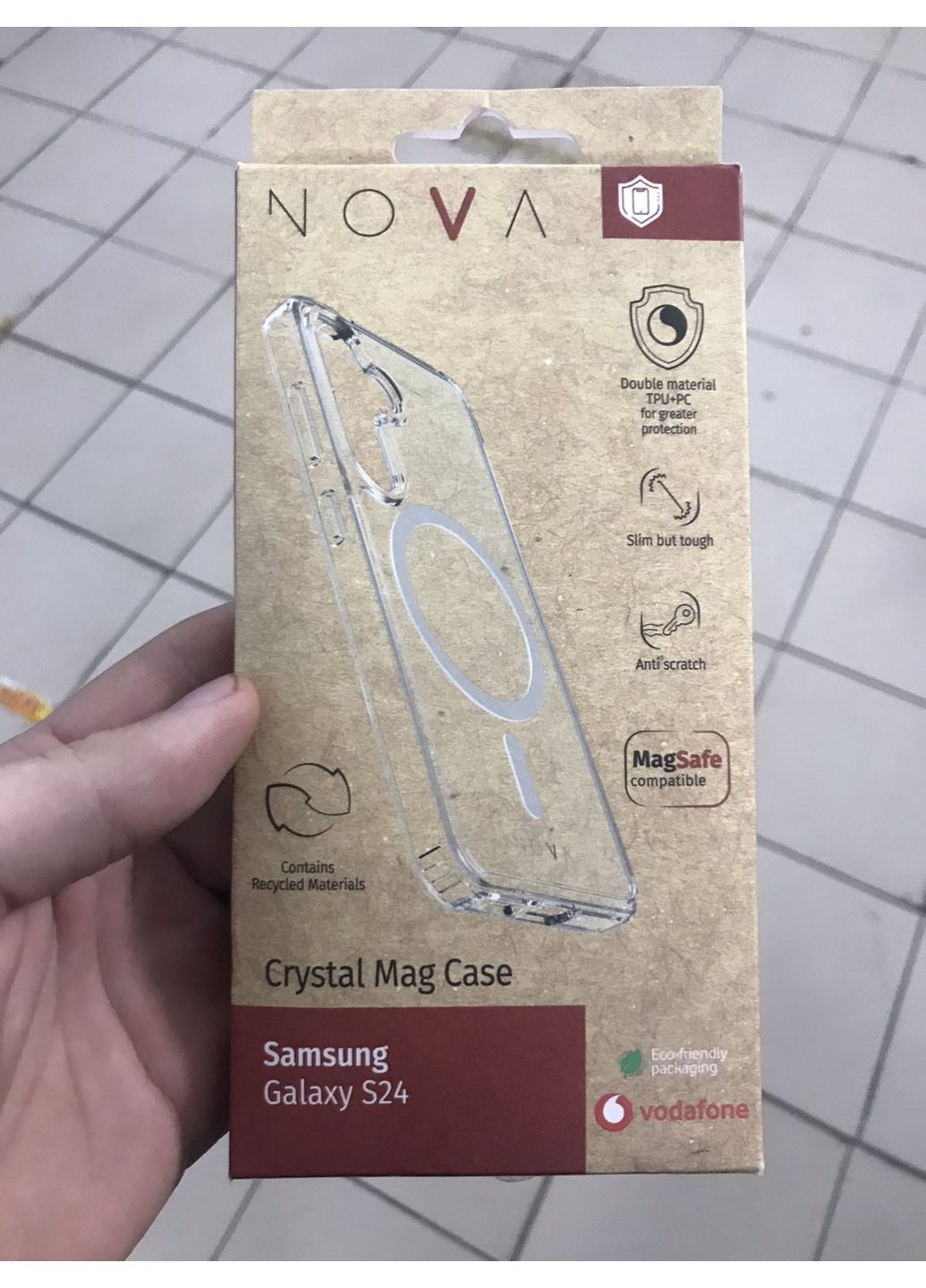 Чохол Samsung S24 Nova Crystal Mag Case No Brand (361968104)