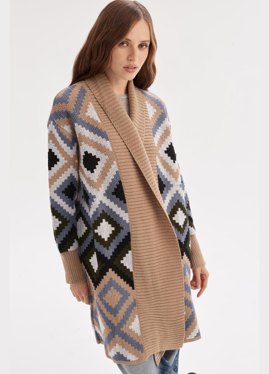 Синий демисезонный кардиган MEREZHKA