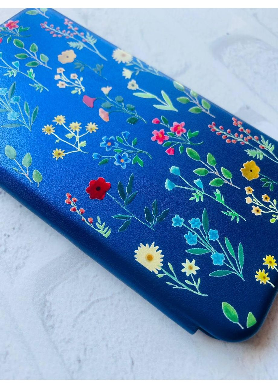 Чехол-книжка с рисунком на Xiaomi Redmi 14C / Poco C75 Цветочный фон (принт 269) Creative (355404199)