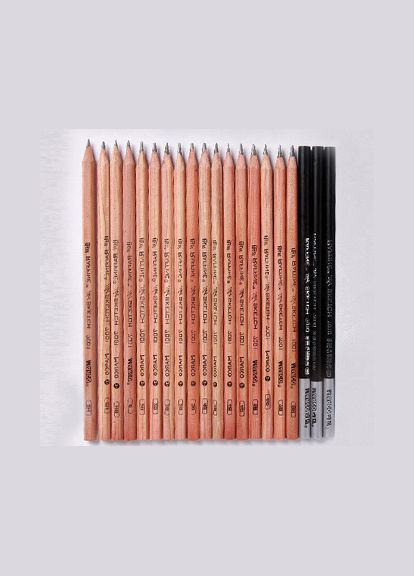 Подарунковий набір олівців з чохлом 29 предметів. Marco (322504103)