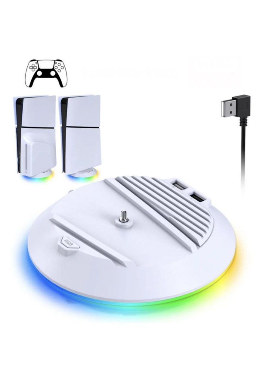 Стенд тримач підставка PS5 Slim для Sony PlayStation PS5 Slim Білий BEBONCOOL (338228734)