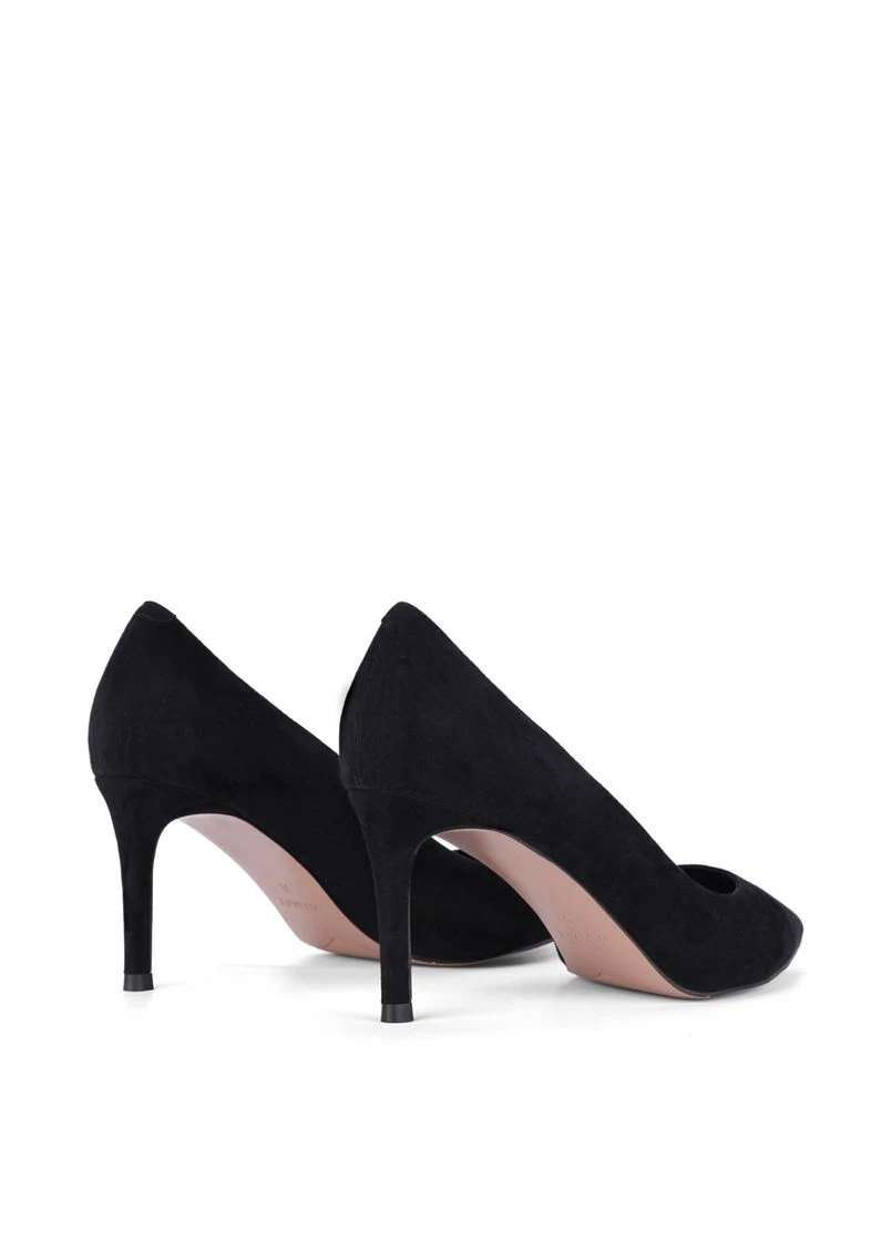 MiaMay Жіночі Туфлі 203-3104-221-1 Чорний Велюр чорний з текстиль, португалія — демісезон (401855768)