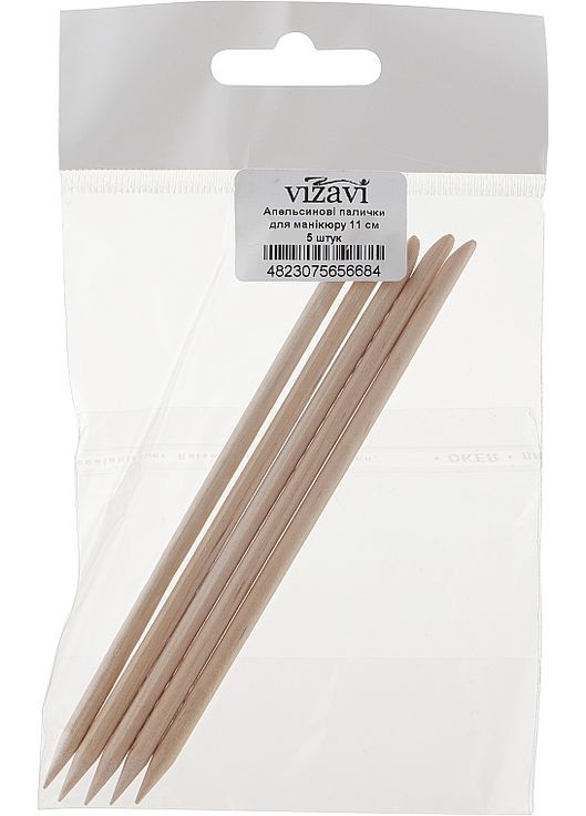 Апельсиновые палочки для маникюра, 11 см 15шт (716296-27054624) Vizavi Professional (365823430)